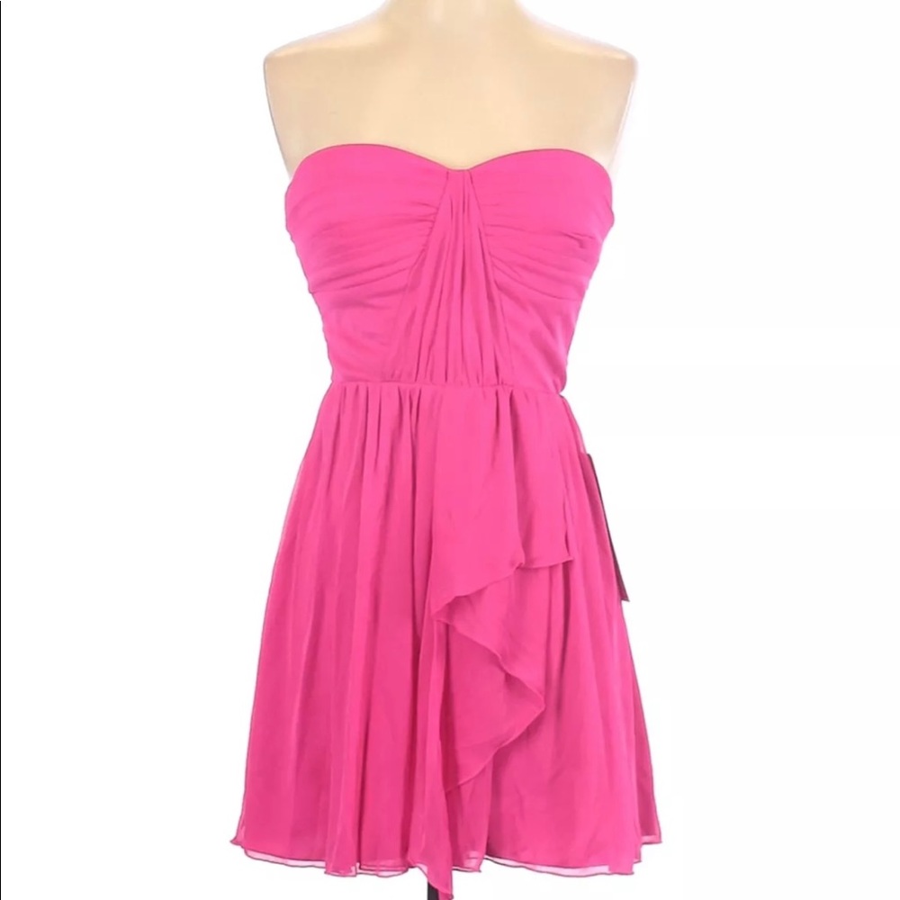 NWT Sequin Hearts Women Pink Casual Dress 5